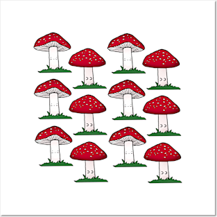 Mushroom Cheeks Posters and Art